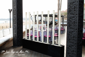 TAT wall of light unique wedding design in Cabo