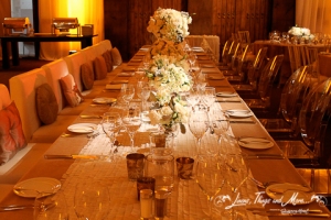 Imperial wedding table champagne at Secret Marquis Cabo