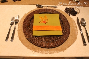 Burlap wicker and fall private party design Cabo
