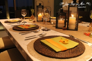 Cabo Thanksgiving dinner design by Suzanne Morel